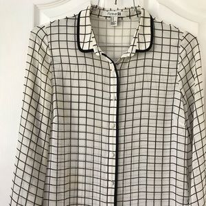 Forever 21 Sheer Blouse. Size M